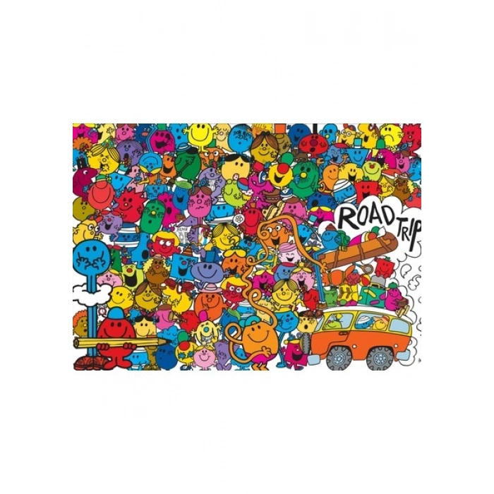 Puzzle 1000 Mr Men Lisanslı 1000 Parça Yetişkin Pu