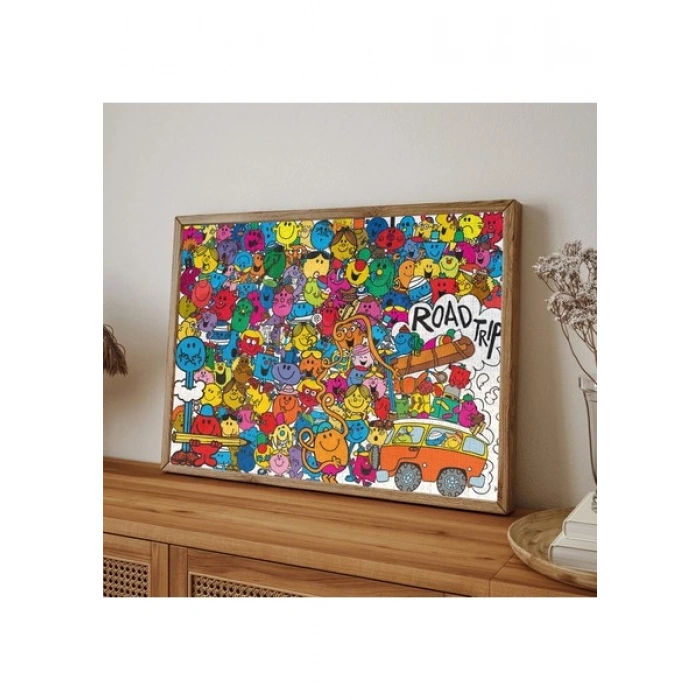 Puzzle 1000 Mr Men Lisanslı 1000 Parça Yetişkin Pu