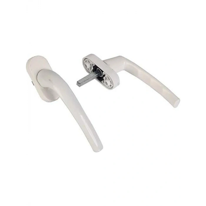 Pvc Pencere ve Kapı Kolu - Beyaz, 2 Adet