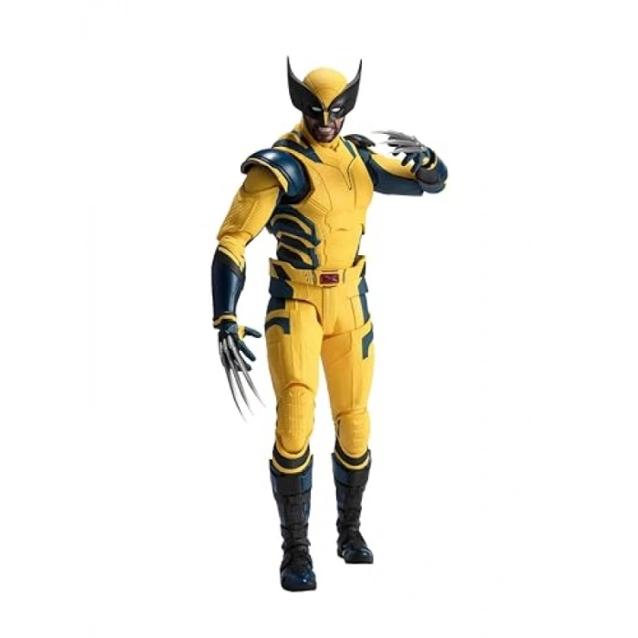 PVC ve ABS Malzemeden Boyalı Aksiyon Figürü - Wolverine