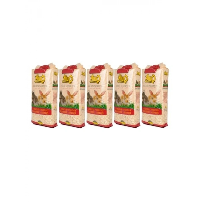 Quik talaş, 15 LT, 5 adet, hijyenik kullanım için