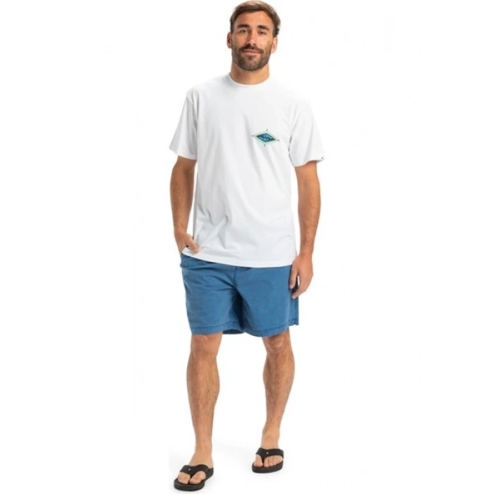 Quiksilver EV BEACH BLAST SS Beyaz Erkek Kısa Kol Gömlek