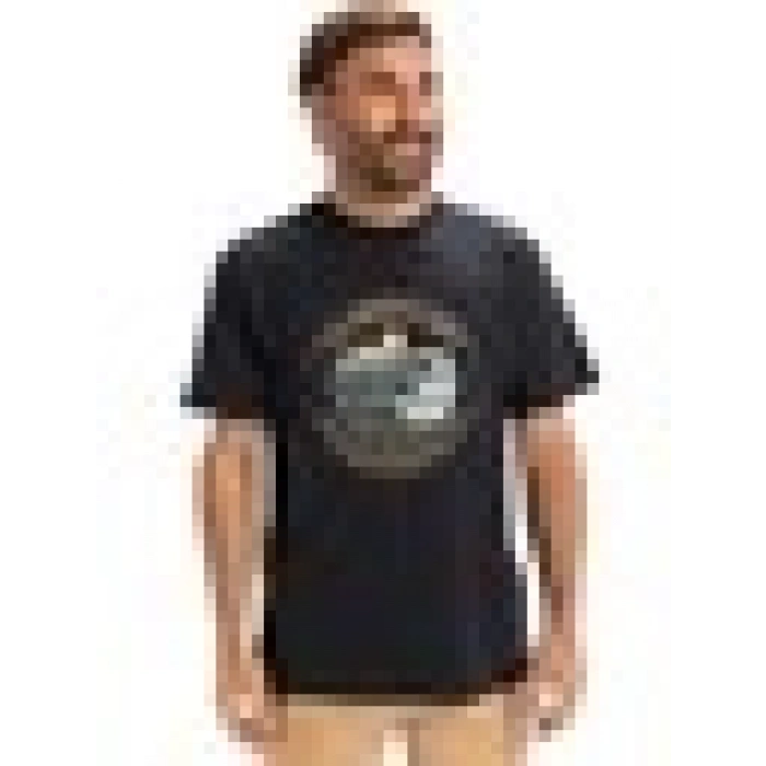 Quiksilver EV THREE SEAS SS Lacivert Erkek Kısa Kol Gömlek