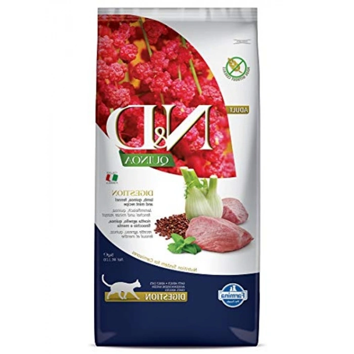 Quinoa ve Kuzu Etli Yetişkin Kedi Maması, 5 Kg
