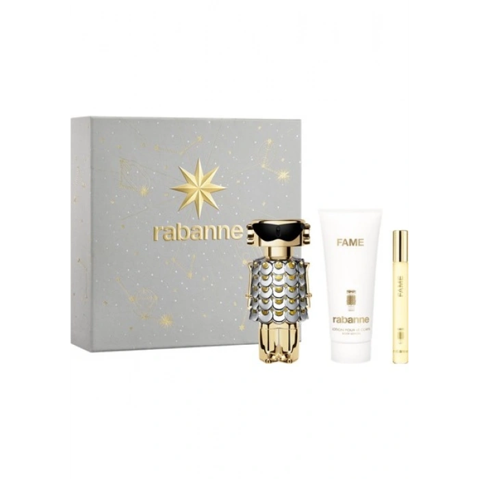 Rabanne Fame Edp 80 ml + Body Lotion 100 ml + Edp 10 ml