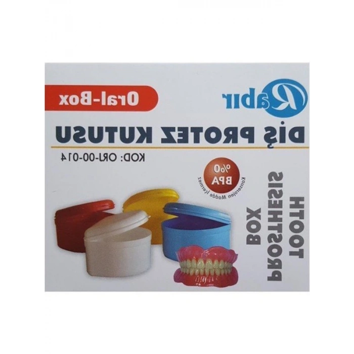 Rabır Diş tezi Saklama Kutusu