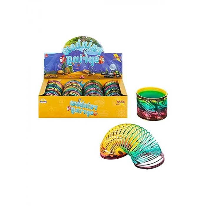 Rainbow Neon Stres Yayı - Karışık Desenli Eğlenceli Oyuncak
