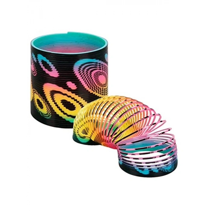 Rainbow Neon Stres Yayı - Karışık Desenli Eğlenceli Oyuncak