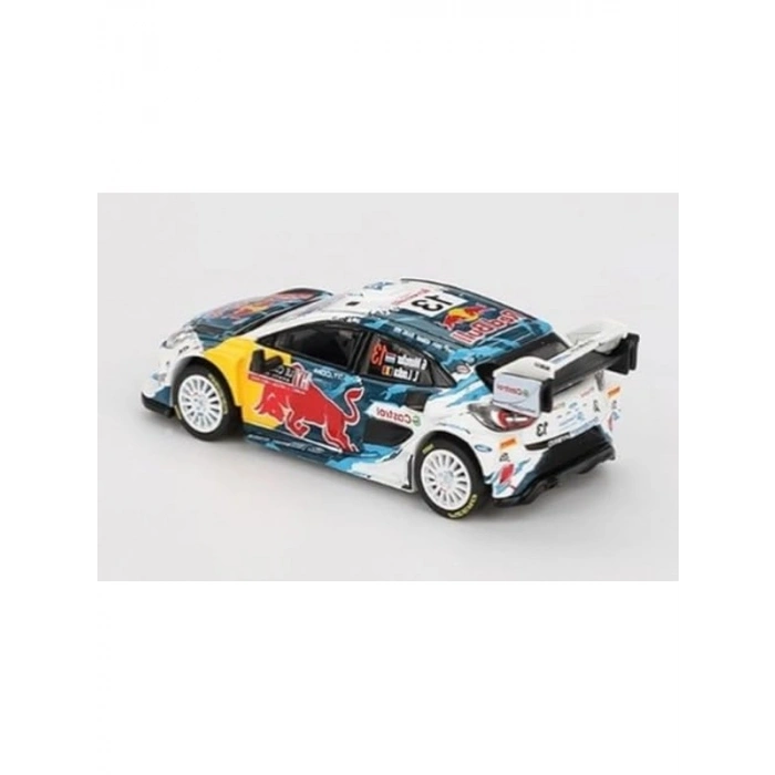 Rally Temalı 1/64 Ölçekli Mini Model Araba, 2024 Yarış Serisi, Minyatür Araç