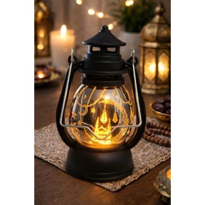 Ramazan Dekorasyonu için Sarı Işık Peri Işıkları