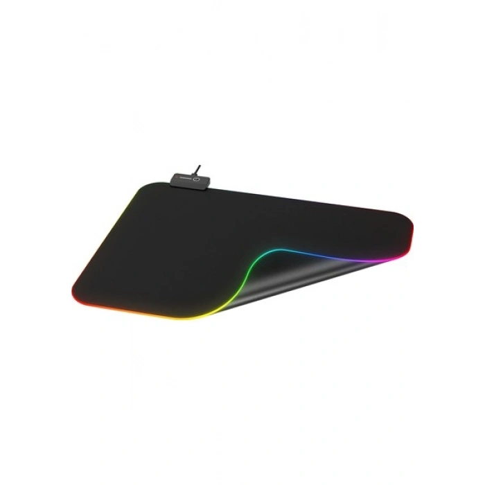 Rampage BLITZ RGB M (MP-23) Siyah 252*328*3mm RGB Ledli Gaming Mouse Pad