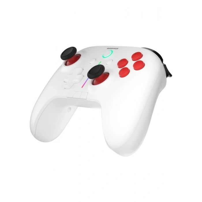 Rampage HYDRA Beyaz BT + 2.4 GHz PC Gamepad RGB Joypad