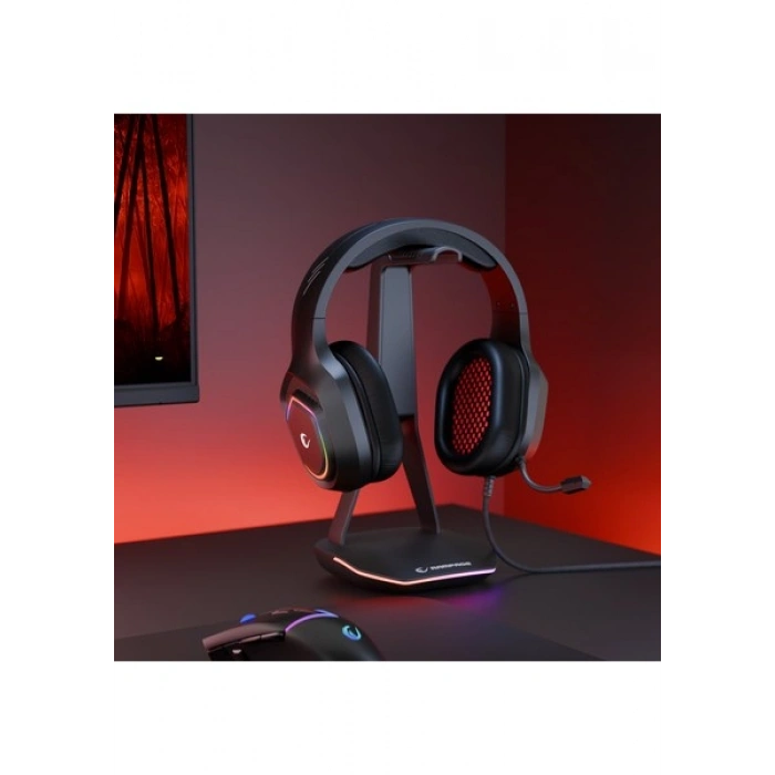 Rampage Rm-K90 Vector Siyah Rgb Led Type-C Gaming Mikrofonlu Oyuncu Kulaklığı