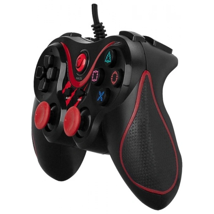 Rampage SG-R601 PS3/PC Kırmızı USB 1.8m Joypad