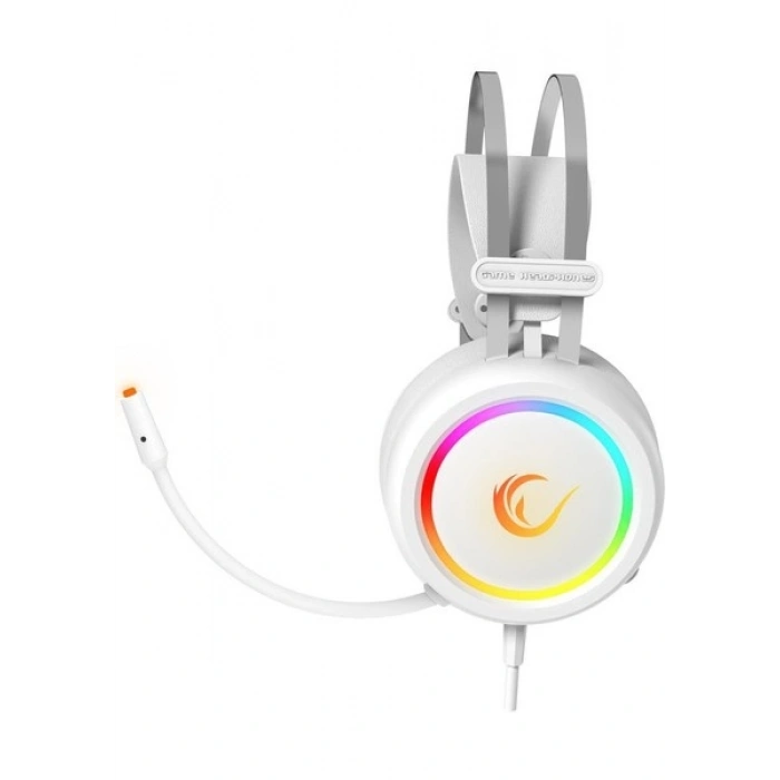 Rampage STORMY Beyaz USB 7.1 Surround Oyuncu Kulaklık+Mic