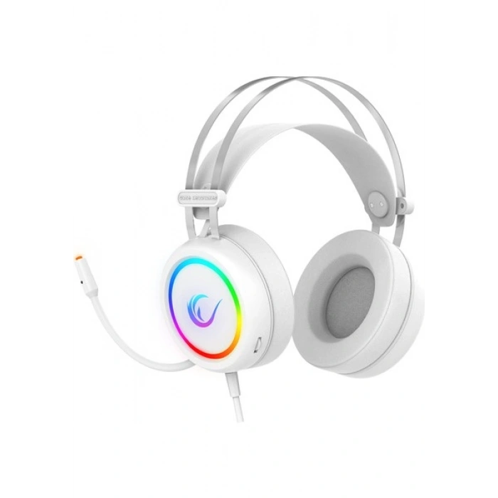 Rampage STORMY Beyaz USB 7.1 Surround Oyuncu Kulaklık+Mic