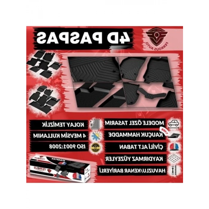 Rampalı 3D Bagaj Havuzu ve 4D Paspas Seti, 2010-2015