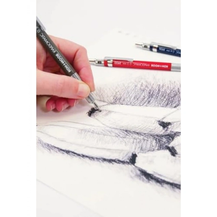 Rapidomatic Mekanik Kalem - 9 mm Lacivert Kurşun