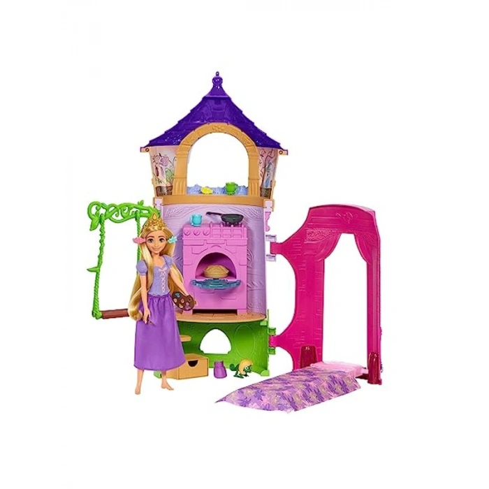 Rapunzelin Kulesi Temalı 3 Yaş ve Üzeri Bebek Oyun Seti