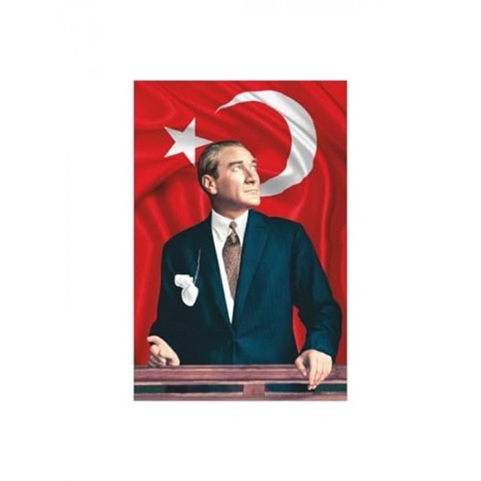 Raşel Kumaş Atatürk Resmi, 200x300 cm Boyut ile Dekoratif