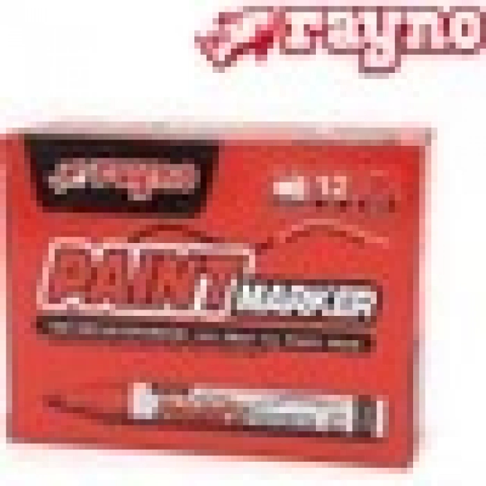 Rayno Paint Marker Kalem Kırmızı 12 Li - Rynpmk