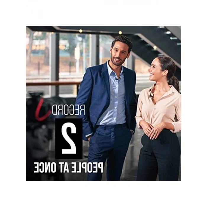 RØDE Wireless GO II, Çift Kanallı, Kayıt Edicili Telsiz Mikrofon Sistemi