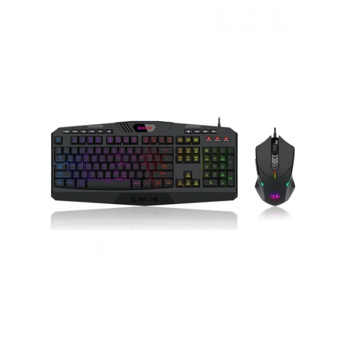 Redragon S101-5 Oyuncu Rgb Klavye + Mouse K503RGB + M601RGB