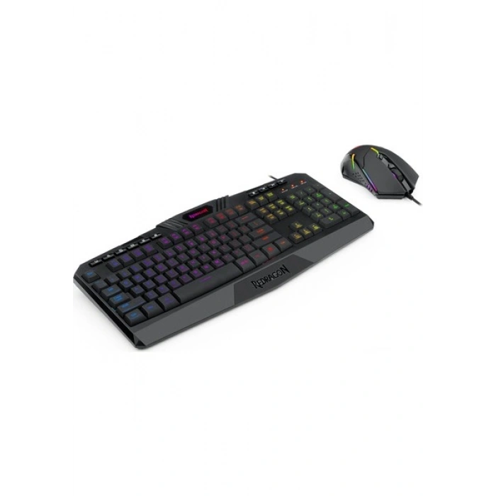 Redragon S101-5 Oyuncu Rgb Klavye + Mouse K503RGB + M601RGB
