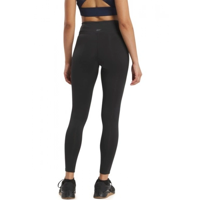 Reebok PP BASIC HIGH RISE TIGHT Siyah Kadın Tayt