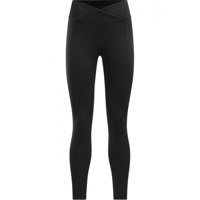 Reebok PP BASIC HIGH RISE TIGHT Siyah Kadın Tayt