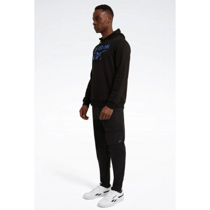 Reebok Rı Ft Big Logo Oth Hood Siyah Erkek Sweatshirt