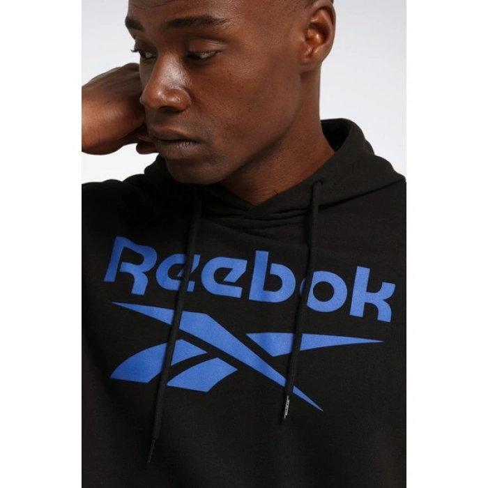 Reebok Rı Ft Big Logo Oth Hood Siyah Erkek Sweatshirt