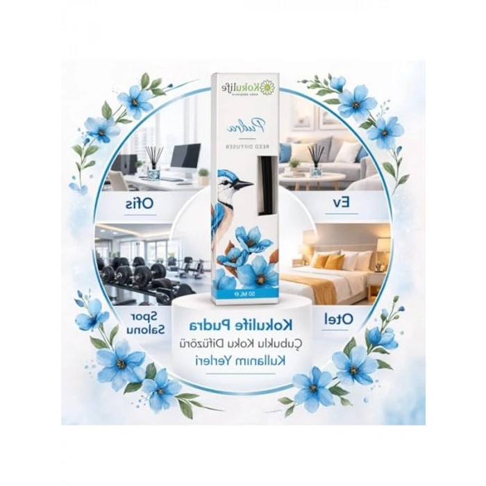 Reed diffuser oda kokusu, 50 mL uzun süreli etki