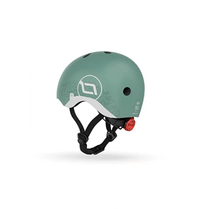 Reflektif Bebek Kaskı - Yeşil