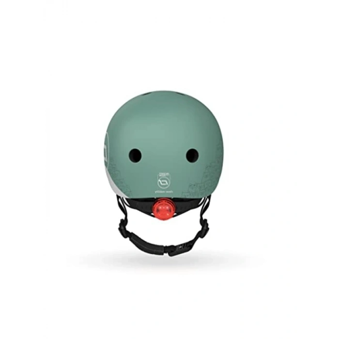 Reflektif Bebek Kaskı - Yeşil
