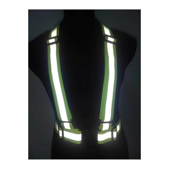 Reflektörlü Motorsiklet Yeleği - Güvenli ve Görünür