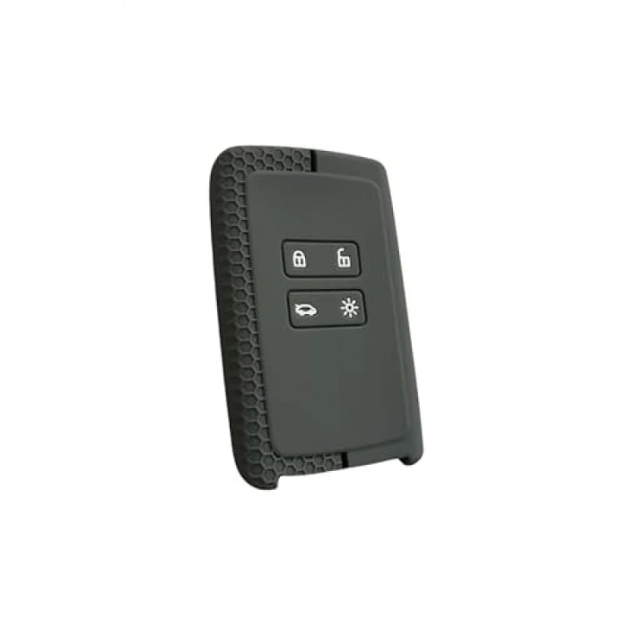 Renault Akıllı Anahtar Koruma Kılıfı - Petek Desenli