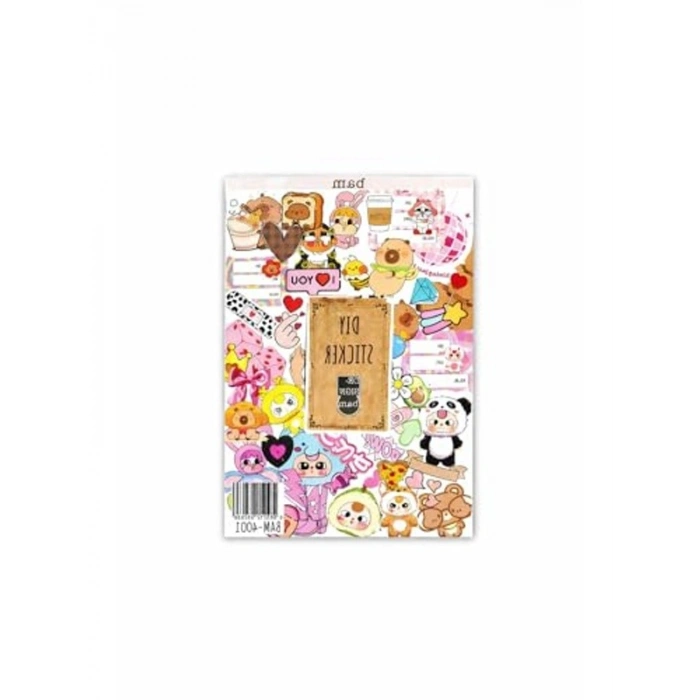 Rengarenk Sticker Kitabı, 24*17 cm, Özel Tasarım