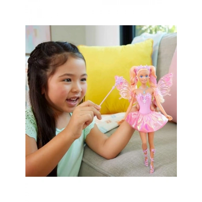 Renk Değişimi Özellikli Peri Kızı Bebek ve Aksesuar Seti