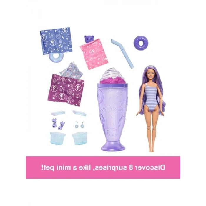 Renk Değiştiren Barbie Bebek ve Aksesuar Seti