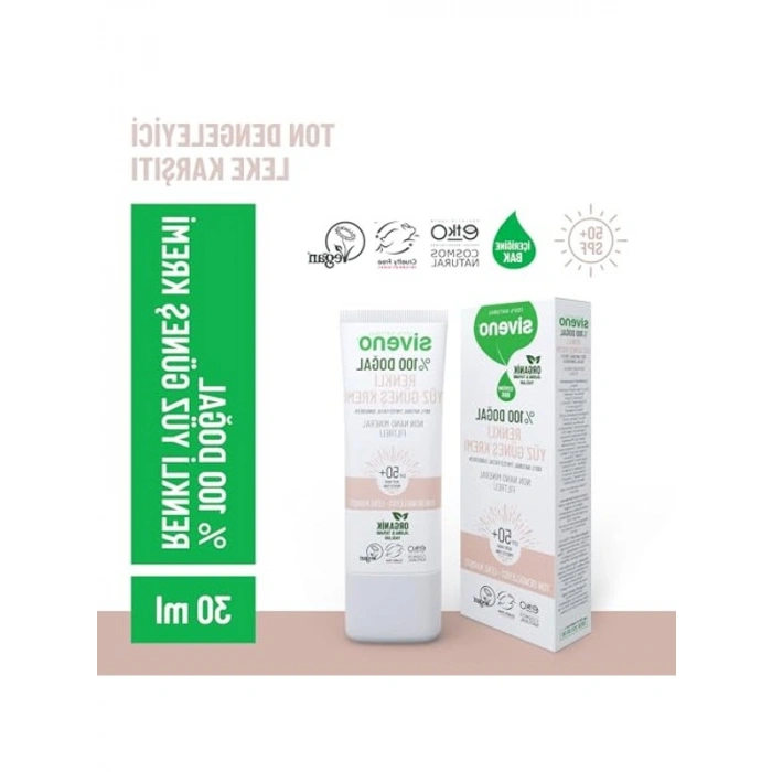 Renk Eşitleyici Güneş Kremi, SPF 50+, 30 ml