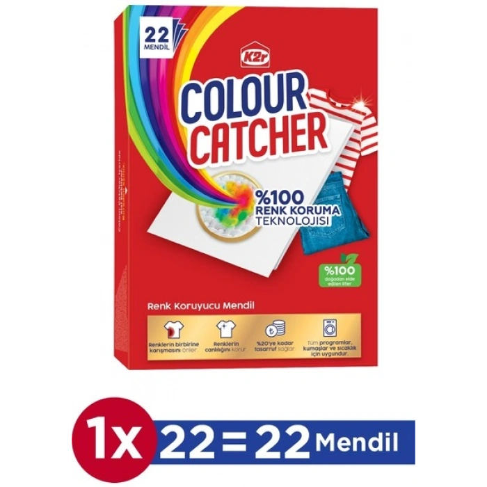 Renk Koruyucu Mendil 22li
