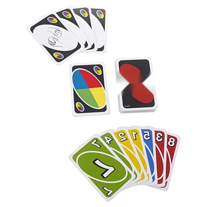 Renk ve Sayı Eşleştirmeli Klasik Kart Oyunu