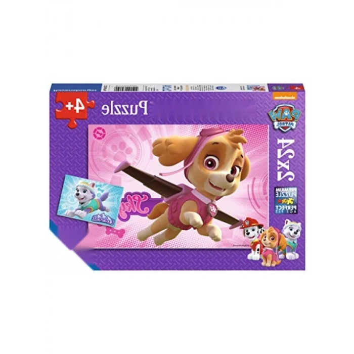 Renkli 2x24 Parça Puzzle, 3 Yaş ve Üzeri