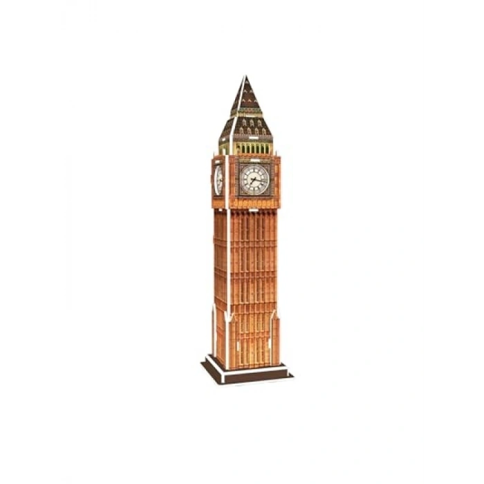 Renkli 3D Big Ben Puzzle