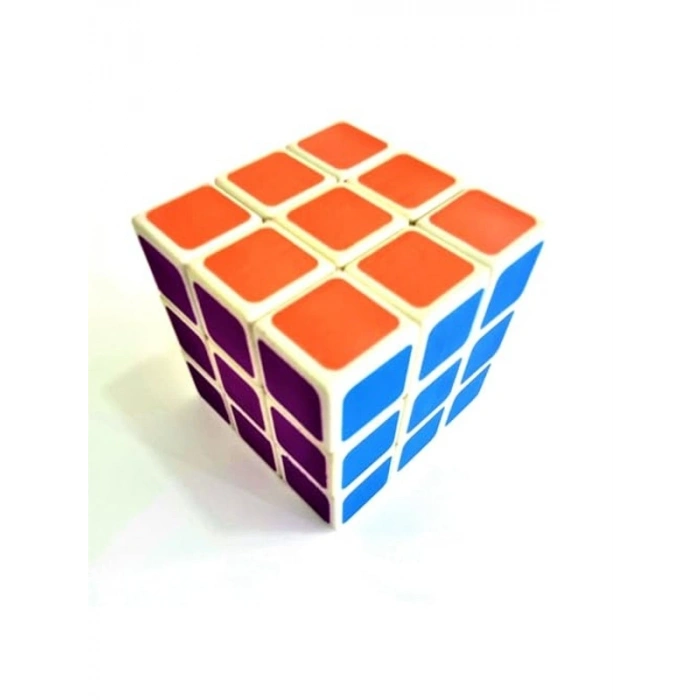 Renkli 3x3 Klasik Zeka Küpü, Yapboz Oyunu
