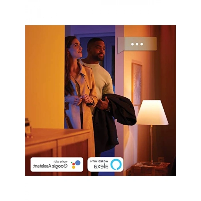 Renkli Akıllı Ampul E27, 9-75W, Bluetooth Kontrol Özellikli