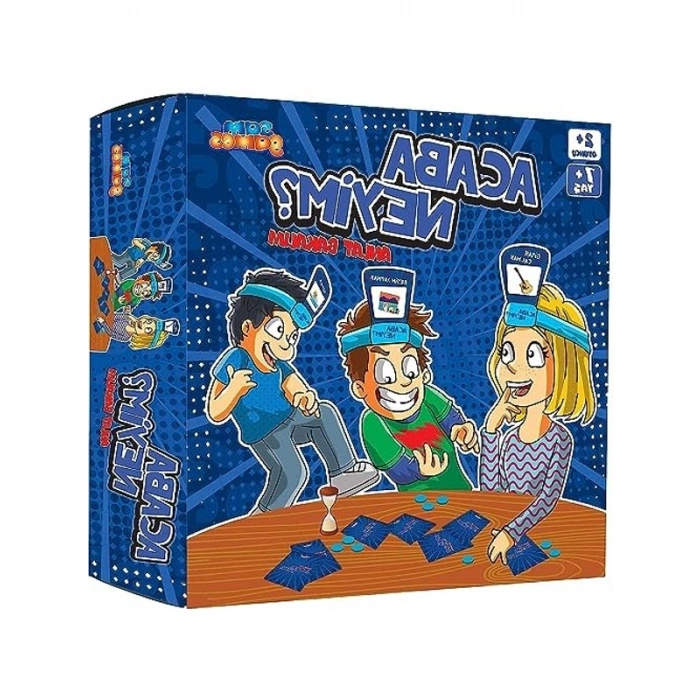 Renkli Anlat Bakalım Kart Oyunu - Eğlenceli Aile Aktivitesi