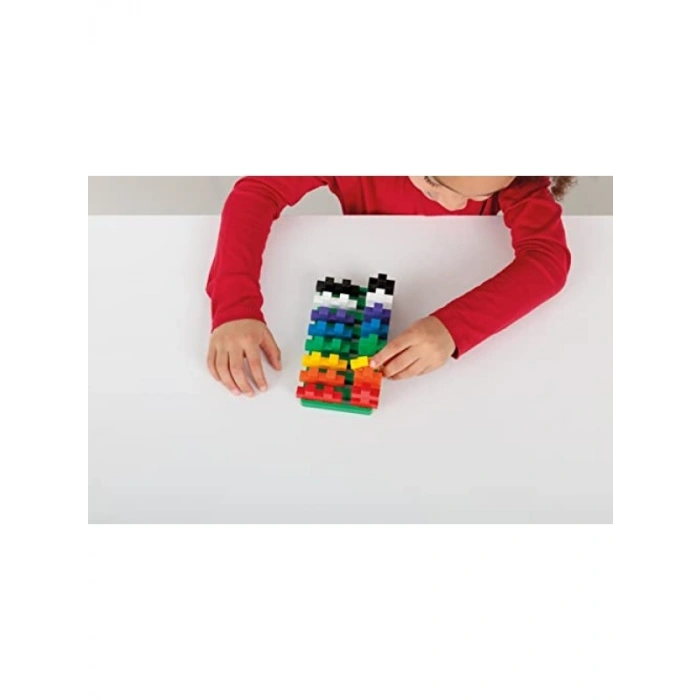 Renkli Büyük İnşaat Yapı Taşı Seti - 60 Parça