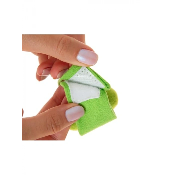 Renkli Çorap ve Bileklik Seti - Aslan-Kurbağa Teması